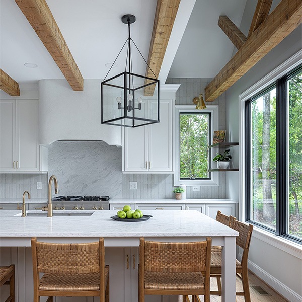 アメリカ・デザイン照明 モダンガラスシェードペンダントライト「Nolan