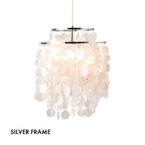 HERMOSA】「SHELL LAMP」シェルランプ ペンダントランプ（φ400×H500mm
