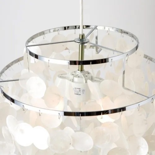 HERMOSA】「SHELL LAMP」シェルランプ ペンダントランプ（φ400×H500mm