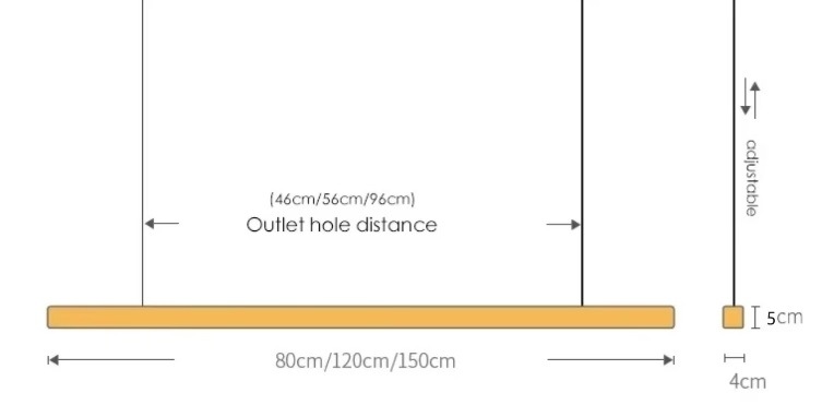 【リーズナブル】モダン照明 LEDペンダントライト ダークブラウン／ブラウン（W800～1500ｍｍ） 