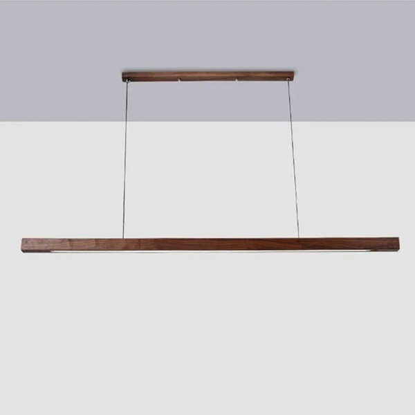 【リーズナブル】モダン照明 LEDペンダントライト ダークブラウン／ブラウン（W800～1500ｍｍ） 