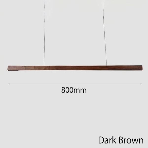 モダン照明 LEDペンダントライト ダークブラウン／ブラウン（W800