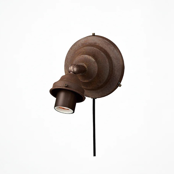 カスタム照明　ベーシックウォールライト　1灯・ゴールド／シルバー／ブロンズ（φ136×D109mm）【業販対象外】