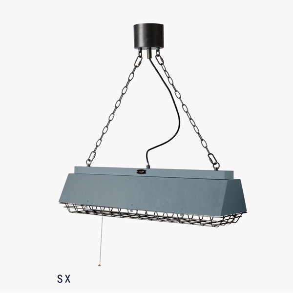 【HERMOSA】ペンダントライト「COMPTON LAMP」6灯・SX（W750×H200mm）