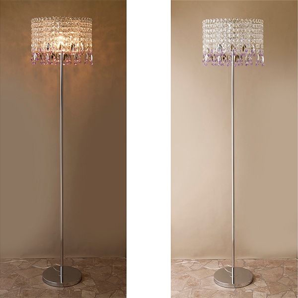 クリスタル フロアランプ［SARAHサラ（3灯）］ 別途送料】【置照明】クリスタル フロアランプ［SARAHサラ（3灯