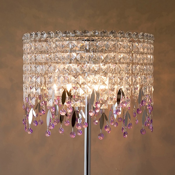 クリスタルフロアランプ3灯「SARAH」（φ350×H1580mm） | EL JEWEL