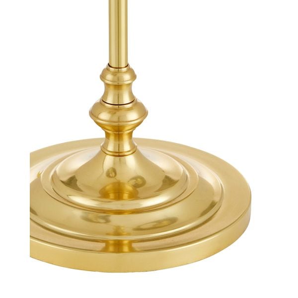 【CURREY】アメリカ・テーブルライト「Deauville」2灯 ブラス (W661×D248×H635mm)