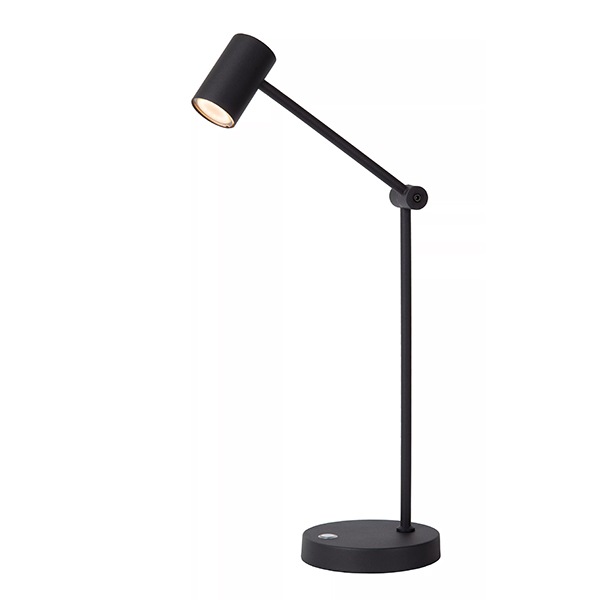 【LUCIDE】ベルギー デザイン照明 充電式テーブルライト「TIPIK」Black（W289×H525mm）