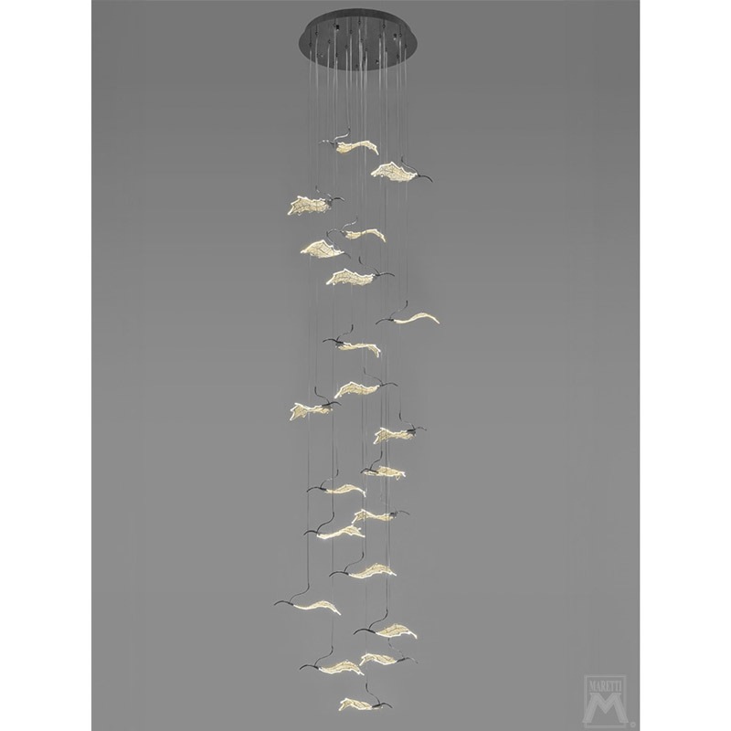 【MARETTI】オランダ・シーリングライト（φ500×H3200mm）