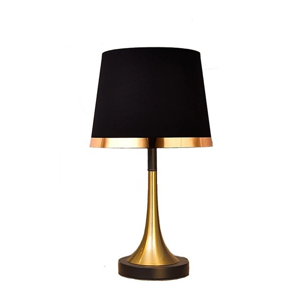 【リーズナブル】デザイン照明　モダンテーブルライト　ブラック・ホワイト（φ250×H470mm）