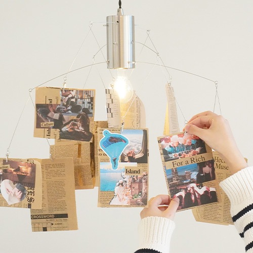 【HERMOSA】メモリア ペンダントランプ 1灯「MEMORIA PENDANT LAMP」（φ610×H300mm）