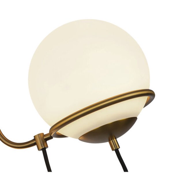 【Alora】アメリカ・Alba デザイン照明 ペンダントライト3灯 ゴールド(Φ581×H458mm)