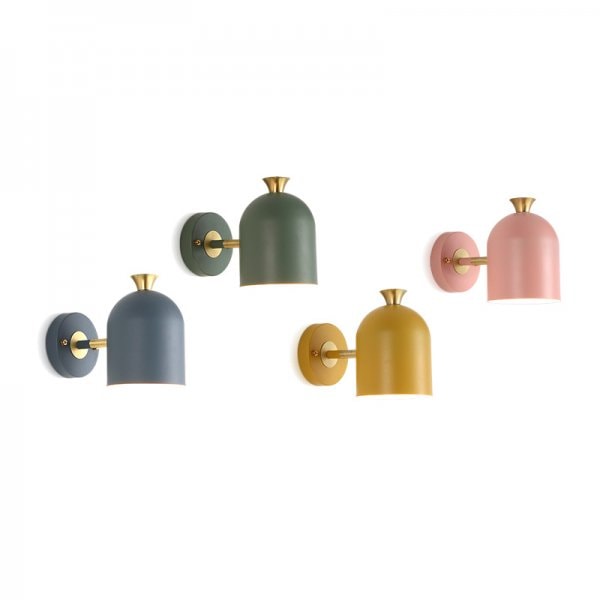 【リーズナブル】LEDウォールブラケット 1灯 ピンク/イエロー/ブルー/グリーン （D250mm×H200mm）