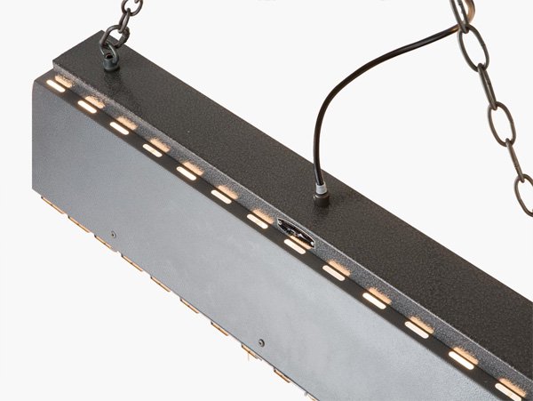 【HERMOSA】ペンダントライト「COMPTON LAMP」6灯・HGY（W750×H200mm）