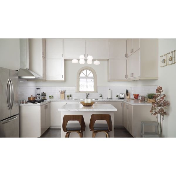 【ET2】アメリカ・シーリングペンダントライト「PUFFS」6灯（W300×L650×H190-3300mm）