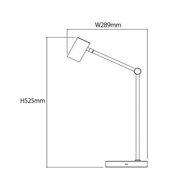【LUCIDE】ベルギー デザイン照明 充電式テーブルライト「TIPIK」White（W289×H525mm）