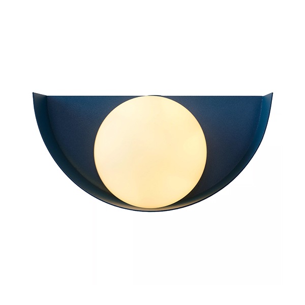 【LUCIDE】ベルギー デザイン照明 ウォールライト「BENNI」Blue（W210×D120×H105mm）