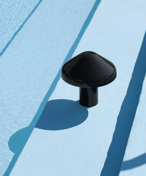 【HAY】北欧デザイン照明「Pao Portable table lamp, soft black」テーブルライト(Φ230×D230mm)