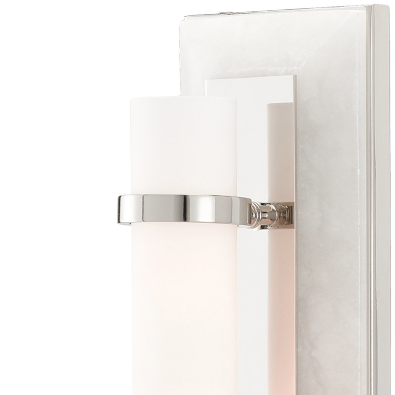 【CURREY】アメリカ・ウォールライト 1灯「Bruneau」クローム（W120×D110×H430mm）