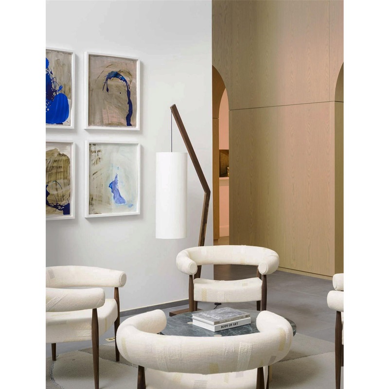 【ALLIED MAKER】アメリカ・インテリア照明「Angular」フロアライト 1灯 (W290×L590×H1960mm)