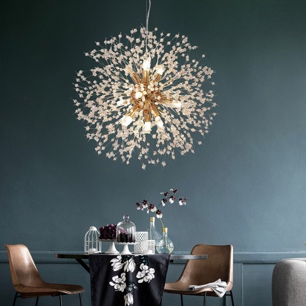 Well】スプートニクペンダントライト クロームorゴールド 9／12