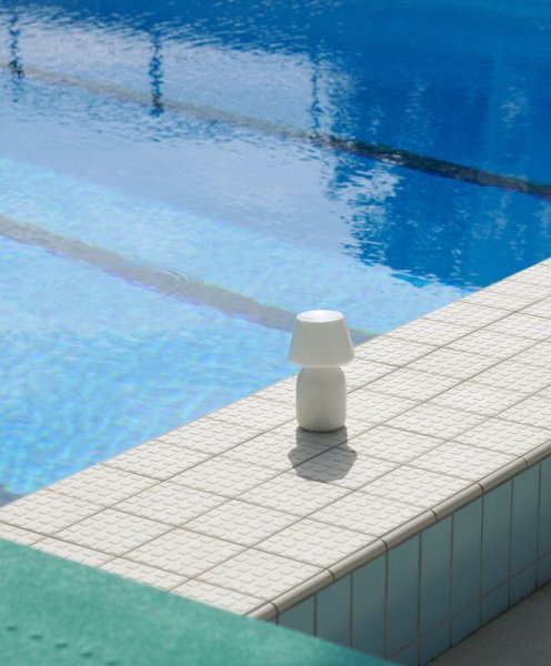 【HAY】北欧デザイン照明「Apollo Portable table lamp, white」テーブルライト(Φ125×D220mm)