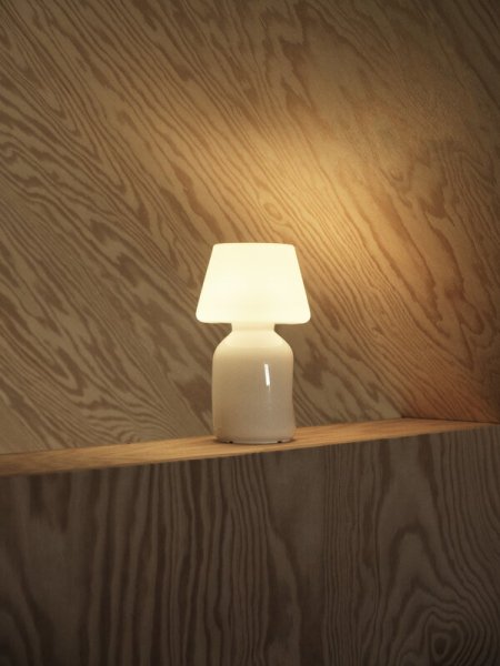 【HAY】北欧デザイン照明「Apollo Portable table lamp, white」テーブルライト(Φ125×D220mm)