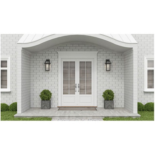 【QUOIZEL】アメリカ・デザイン照明 アウトドア ウォールライト 1灯「Randall」ブラック(W170×D200×H330mm)