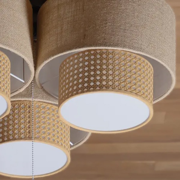 【HERMOSA】リーデン トロワ シーリングランプ 3灯「RIEDEN TROIS」（φ680×H360mm）