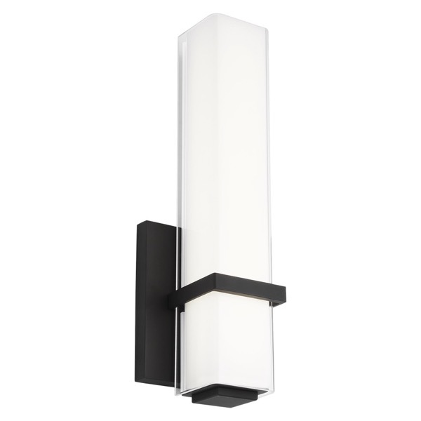 【TECH LIGHTING】アメリカ・ウォールライト「Milan 13 Bath」ブラック（W79×D110×H310mm）
