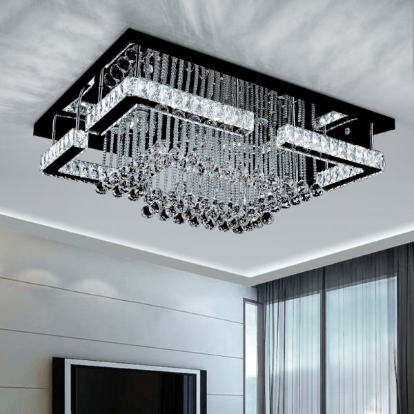 E-Light】LEDシャンデリア (L900×W700/L1000×W800/L1200×W800