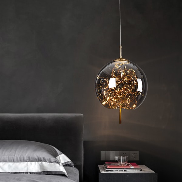 法人様・店舗様限定】モダン照明 LEDペンダントライト Amber／Smoke