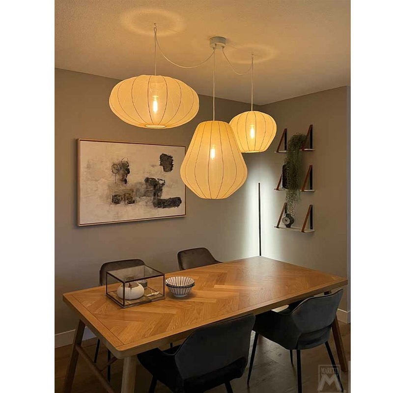 ちぃ　ペンダントランプセット要確認 陶器製シェードのペンダントランプ（ブラック）（コード・シャンデリア