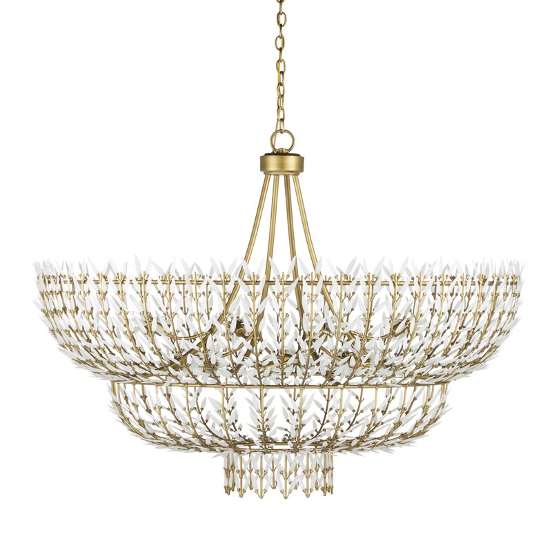 CURREY】アメリカ・シャンデリア 12灯「Magnum」ゴールド（φ1422