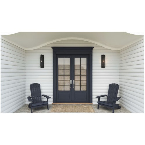 【QUOIZEL】アメリカ・デザイン照明 アウトドア ウォールライト 1灯「Redan」ブラック（W140×D190×H560mm）