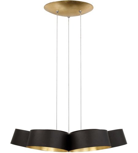 【Modern Forms】アメリカ・デザイン照明「Marimba」　LED  ブラック（Φ860×H160mm）