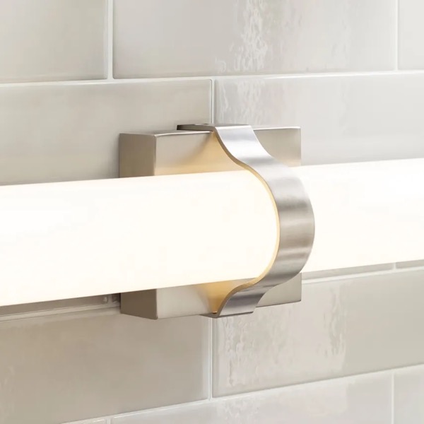 【TECH LIGHTING】アメリカ・ウォールライト「Lynk 24 Bath」シルバー(W610×D77×H117mm)