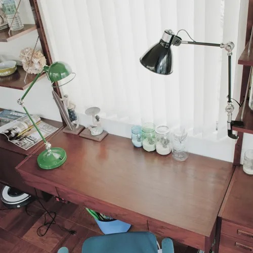 【HERMOSA】インダストリー デスクランプ 1灯「INDUSTRY DESK LAMP」全3色（W155×H170mm）