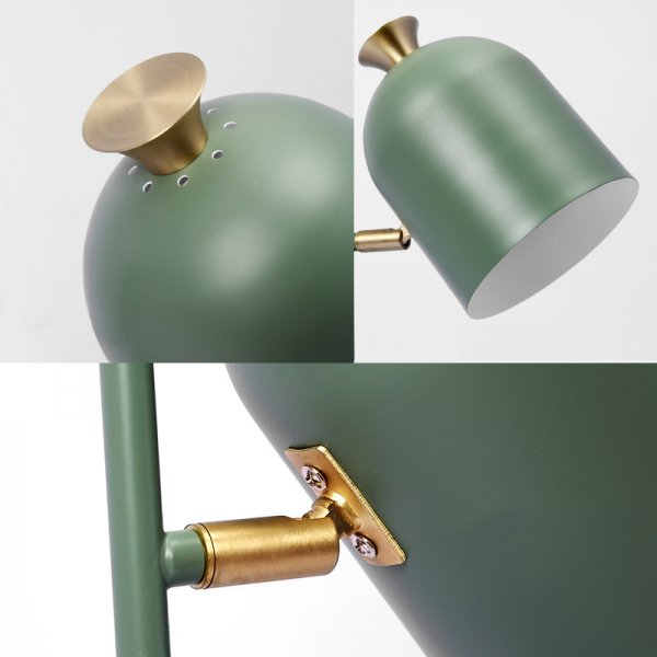 【リーズナブル】LEDテーブルライト 1灯 イエロー/ピンク/ブルー/グリーン （D190mm×H550mm）