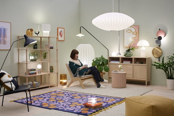 PLEASE WAIT to be SEATED】「Planet wall lamp, Indian red」ウォール 