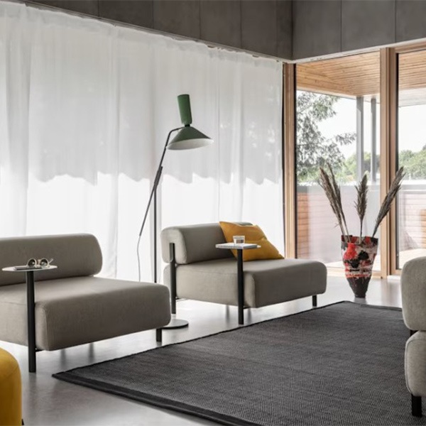 【Hem】「Alphabeta」フロアランプベース ブラック