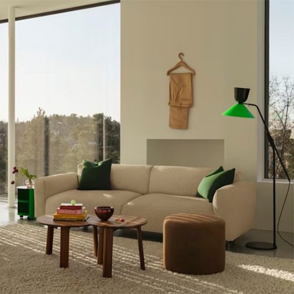 【Hem】「Alphabeta」フロアランプベース ブラック