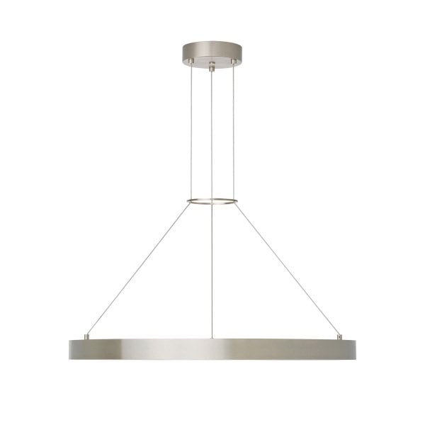 【TECH LIGHTING】アメリカ・ペンダントライト「BODIAM」1灯Satin Nickel(W770×L770×H50mm)