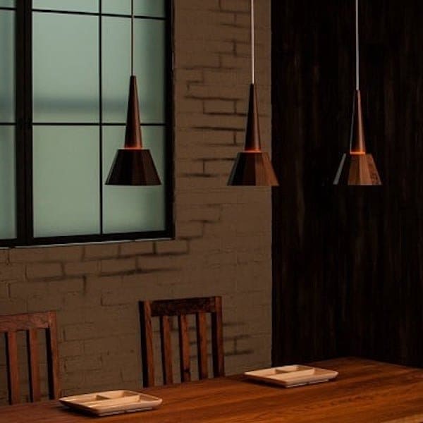 【MOARE】日本製・飛騨木のサステナブルな木製照明  「ティーポペンダント（オーク／ウォルナット）」ペンダントライト 1灯(Φ162×H313mm)
