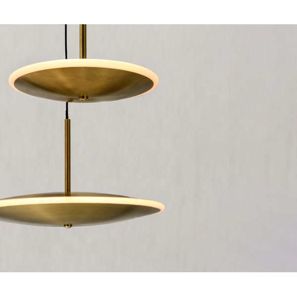 【ET2】アメリカ・シーリングペンダントライト「CYMBALS」5灯（W670×L690×H190-3240mm）