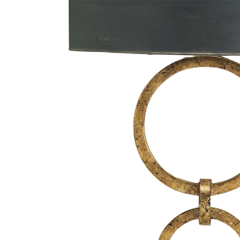 【CURREY】アメリカ・ウォールライト 1灯「Bolebrook」ブラック×ゴールド（W431×D101×H673mm）