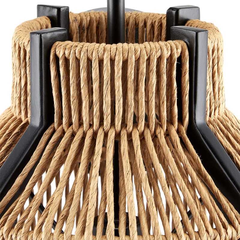 【CURREY】アメリカ・ウォールライト 1灯「Mali」ナチュラル(W216×D279×H355mm)