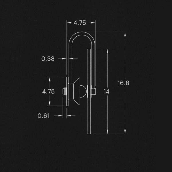 【ALLIED MAKER】 アメリカ・インテリア照明「Slim Aperture - Alabaster 14