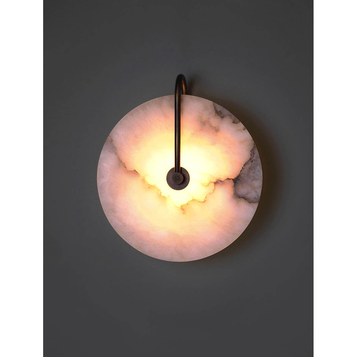 【ALLIED MAKER】 アメリカ・インテリア照明「Slim Aperture - Alabaster 14