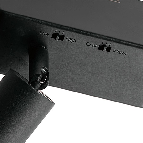 グリッドスリム2ダクトダウンライト「Grid slim 2-duct down light」2灯・ブラック/ホワイト(φ30×D80mm)